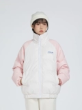 PCLP Contrast Color Cotton Jacket Национальный популярный бренд зимний короткий обороты с утолщенным хлопчатобумажной курткой мужская куртка