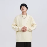 Демисезонный дизайнерский ретро трикотажный свитер, этнический стиль, оверсайз, тренд сезона