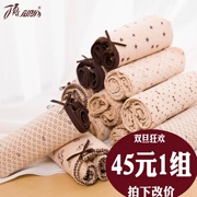 3 hộp quần lót cotton màu dưa hàng đầu cotton cotton eo tam giác tóm tắt kích thước lớn nhất đồ lót kích thước lớn