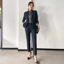 Miss Bird high-end professional suit suit female interview business fashion temperament small business suit spring and autumn