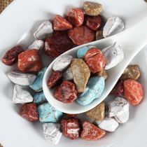 Stone chocolate candy High quality stone spring colorful small raw chocolate flavor