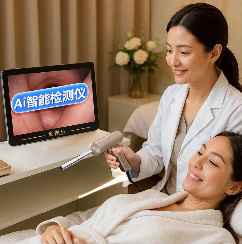 Popular Touch-Screen Ear, Nose, and Throat Private Electronic Detector Endoscope Nasal Cavity Visual Scope Gynecological Electronic Detector