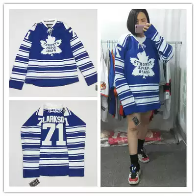 Plus fertilizer to increase brand baseball uniform long sleeves pullover men paragraph couple hip-hop loose hip-hop embroidery bing qiu fu