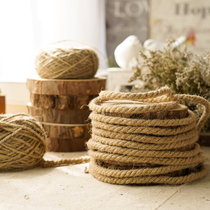 Natural jujudre rope handmade DIY rope weaving material vase tag decoration binding rope