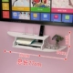 Quản lý cáp lưu trữ bộ định tuyến TV set-top hộp lưu trữ tường kệ miễn phí đấm tường treo tường wifi mèo chặn - TV