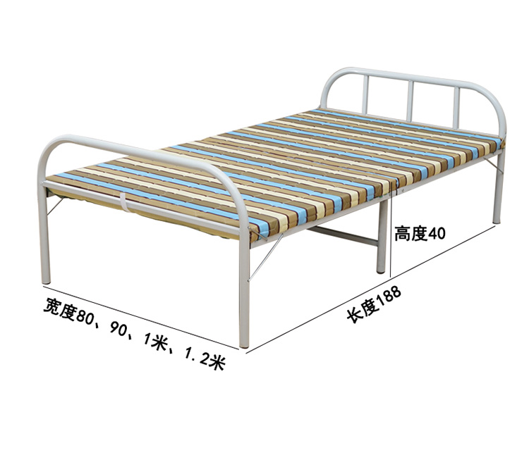Căn hộ cao cấp gấp nghiên cứu giường y tế kèm theo ban cứng nhắc đơn 1 mét rộng đôi vô hình tay cầm tay cốp pha - Giường giường ngủ có ngăn kéo