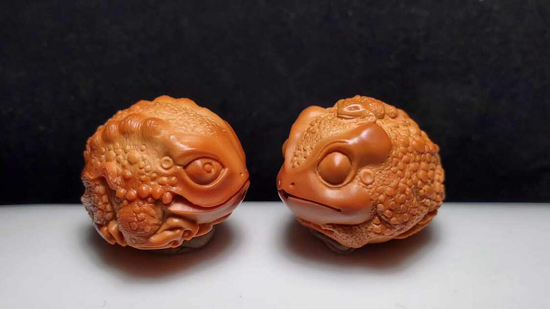 铜器 母子金蟾 轻奢 摆件 装飾品 工芸品 美術品 置物 仿古纯铜鎏金母子金蟾黄铜蟾蜍铜器工艺品家居吧台办公室装饰摆件