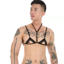 Boys Young mens erotic lingerie bra underwear Gay bikini adjustable harness Spice Seduction Bra
