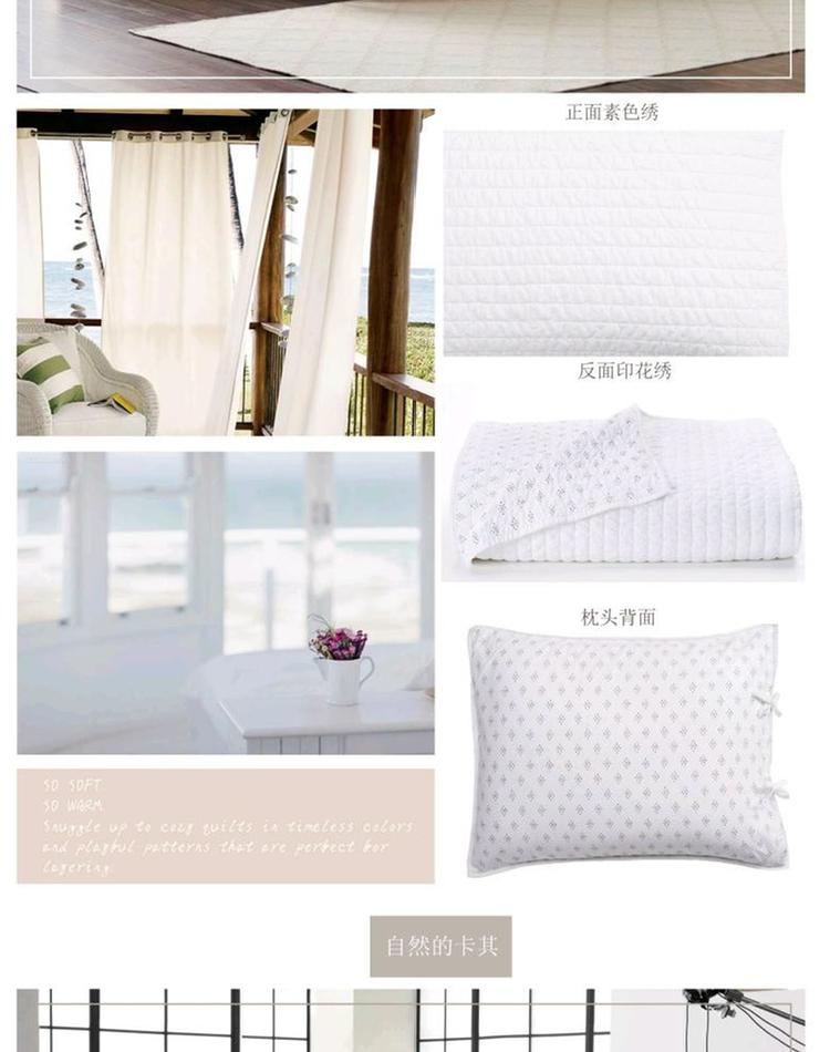Hạt gạo mới thêu AB phiên bản cotton giặt quilting điều hòa không khí trải giường mỏng là ba mảnh chất lượng đa sắc khuyến nghị - Trải giường ga giường cotton