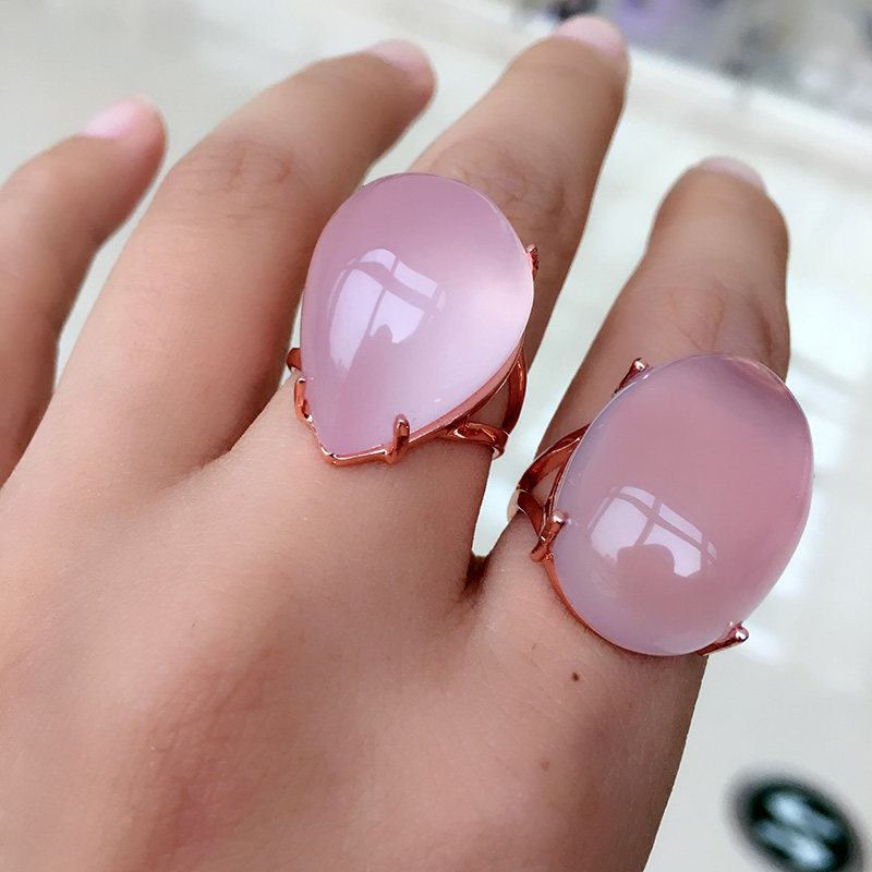 Bague Femme OTHER   en Cristal naturel pierre semi-precieuse - Ref 3087942 Image 3