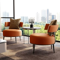 Одиночный диван -стул легкий роскошный ленивый стул дизайнерский прием для приема на прием, чтобы договориться о стуле небольшого подразделения