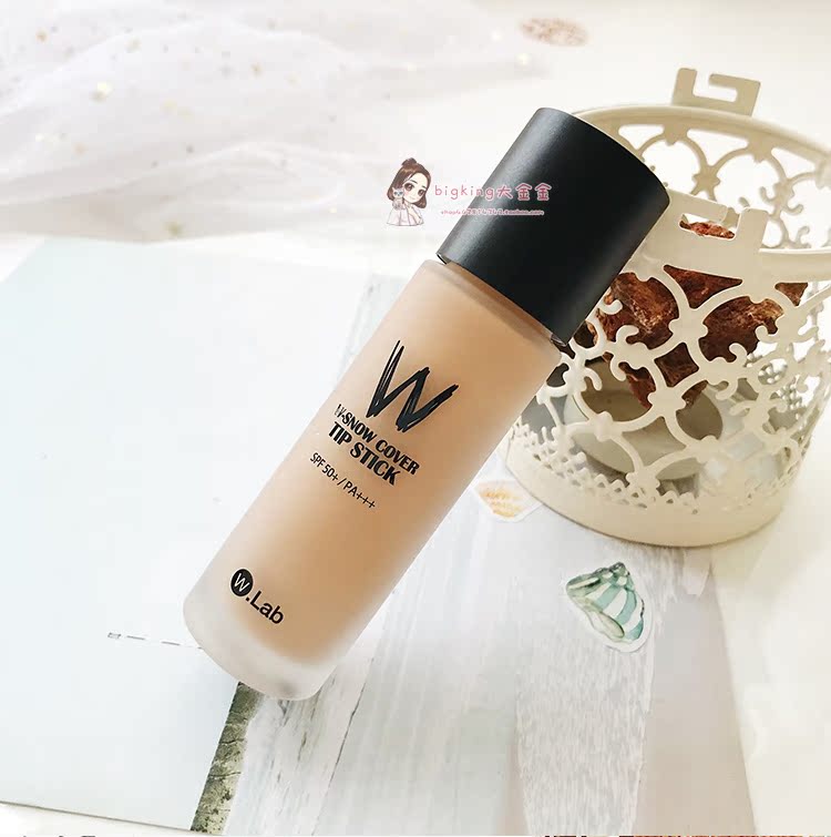 Giá cả phải chăng DW Korea wlab dạng lỏng nền BB cream Kem che khuyết điểm cuối cùng không thấm nước không loại bỏ lớp trang điểm pony fit me