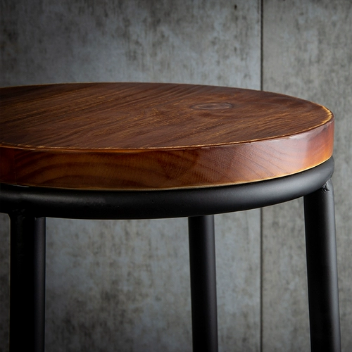 Loft American Iron Bar High Stool Cash Register Приема стола стул кофейня Ktv Bar Stule Style Industrial Style