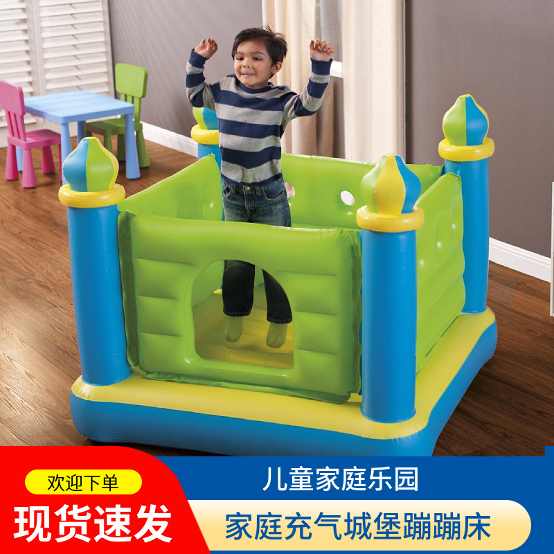 Intex inflatable castle bouncer: the ultimate playhouse that turns your ...