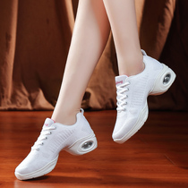 Rhinoceros summer breathable dance shoes womens net sports square dance shoes new soft-soled sailor jazz dance shoes
