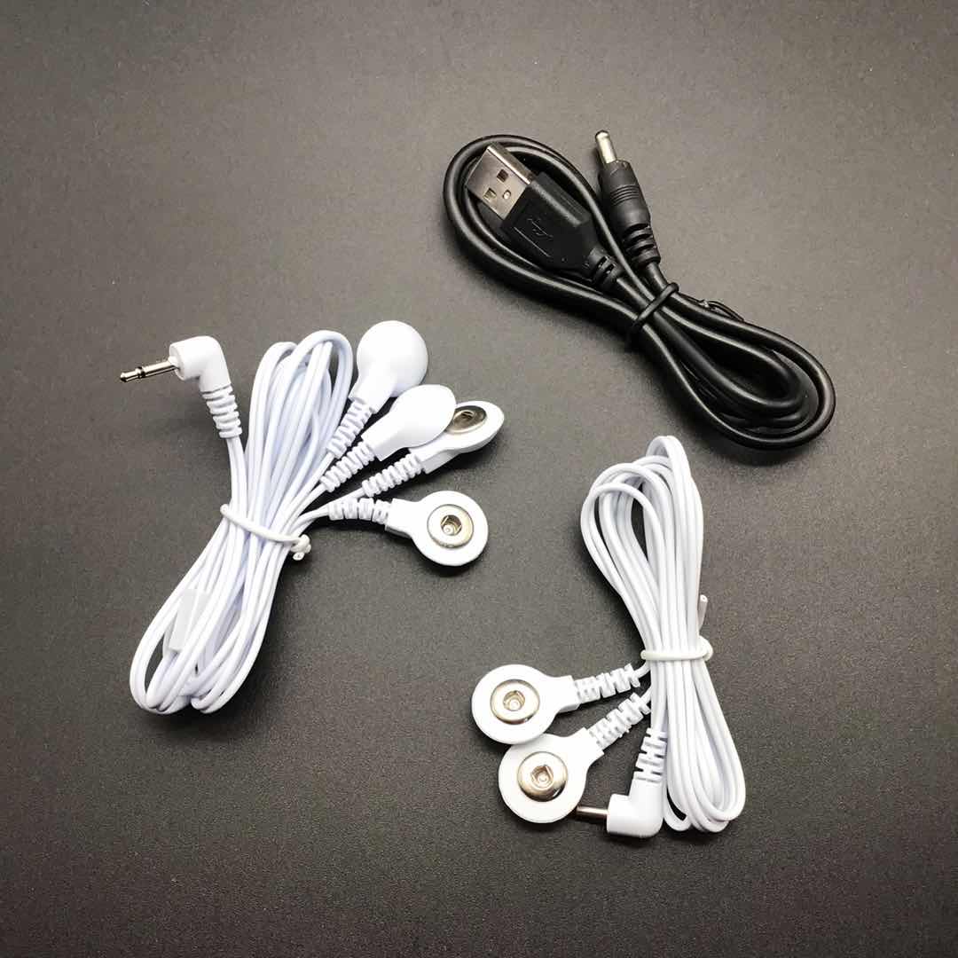 Pulse buckle wire meridian physiotherapy device massager patch electrotherapy device acupuncture acupuncture point silicone electrode sticker