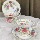 Королевский Альберт Royal ALBERT Послеобеденная чайная чашка Подарочный костяной фарфор Кофейная чашка с блюдцем Цветочная чайная чашка mini 1
