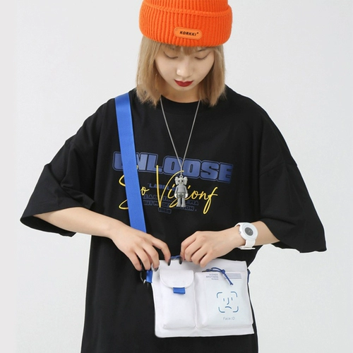 墨西卡 Tide, сумка через плечо подходит для мужчин и женщин, нагрудная сумка, японский рюкзак, сумка на одно плечо