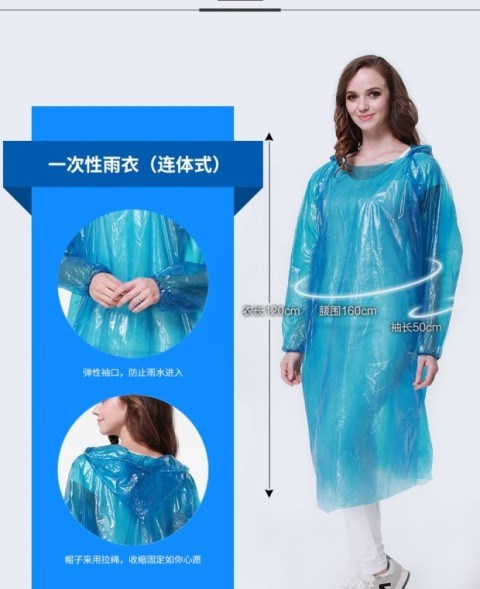 Áo mưa poncho trong suốt quần mưa đặt tách loại dành cho người lớn đi bộ ngoài trời áo mưa xe máy