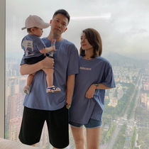 Pro-child dress A dream mother and mother female short sleeve t-shirt summer baby family of three quad bites a new wave