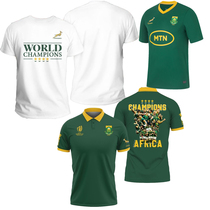 2024 South Africa rugby jersey championship version T-shirt rugby clothing South Africa rugby jersey