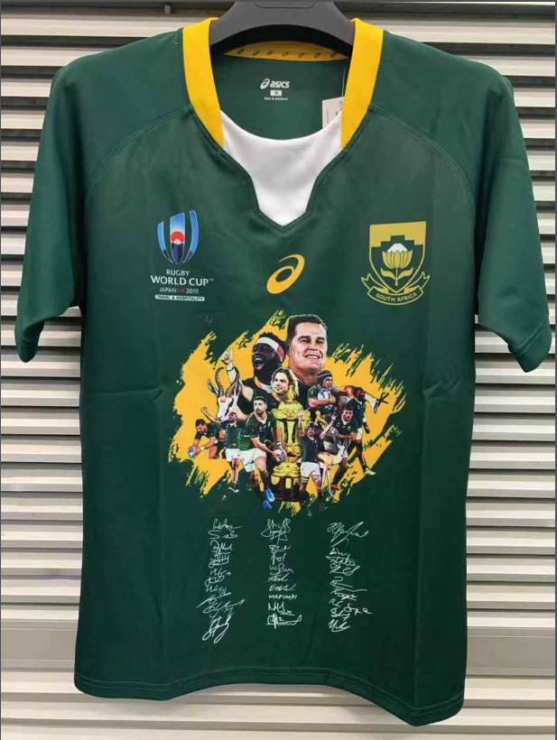 South Africa Word Cup Signature Rugby