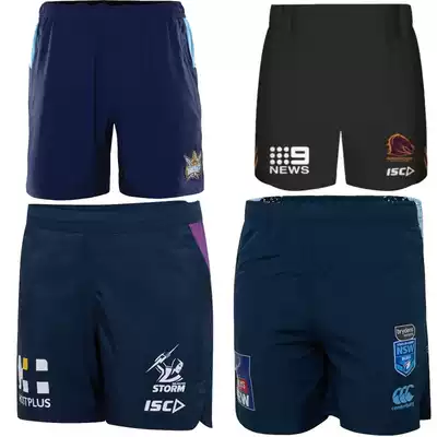 NRL Maori Langholton Melbourne Broncos Titans Rugby Pants Trouser Bag Sports Shorts Rugby