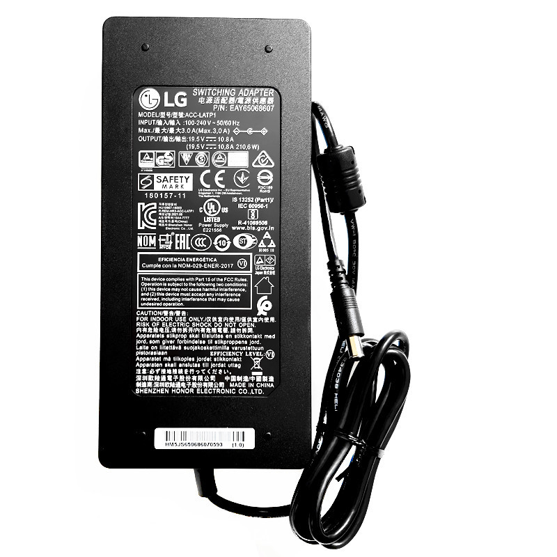 Lg Original 32Ud99 Power Supply 19.5V10.0A Adapter 27Gn950 27up850 Charger 10.8A