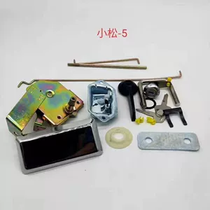 [挖土机小松PC120-5/200-5/60-6驾驶室门锁总成 锁芯内外拉手配件]