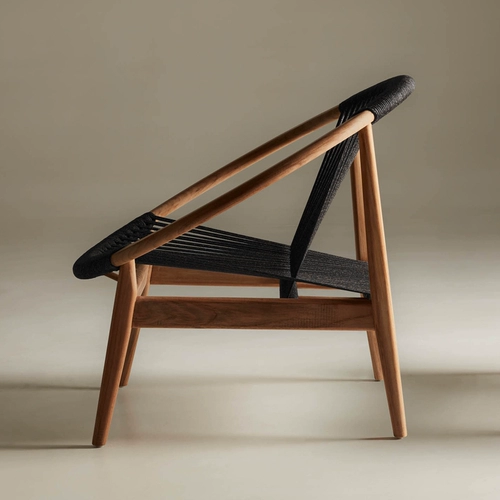 Твердый деревянный диван однополовный стул ротан