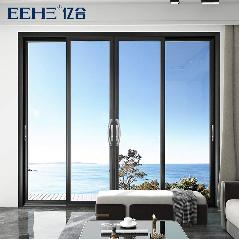 Yihe doors and windows New upstart titanium magnesium silicon aluminum alloy doors interior doors door living room sliding doors EEHE