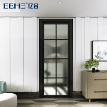 Yihe doors and windows upstart simple creative aluminum alloy door interior door swing door custom EEHE