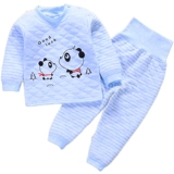 Детское удерживающее тепло нижнее белье, комплект, бандаж пупочный, 0-3 лет, высокая талия