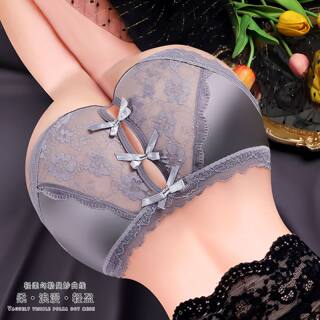 Unique and Beautiful Women's Underwear 2026 New Style Sexy Alluring Lace Hollow-Out Ultra-Thin Breathable Plus-Size Mid-Low Waist Shorts