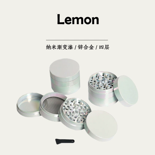 Экспортная металлическая шлифовальная машина для сигарет, большая четырехслойная портативная антипригарная шлифовальная машина для табака, шлифовальный инструмент