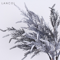 Lancol light and luxurious minimalist simulation flower Yangsuo straw home living room decoration to put flower-like board room table fake flowers