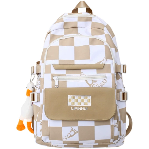 Шахматы, школьный рюкзак для школьников, вместительная и большая сумка через плечо, Гонконг, для средней школы, подходит для студента