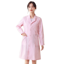 Nurses clothes Long sleeves Pink White Great white coat Summer short sleeves Winter Clothing Beauty Salon doctors doctors work clothes