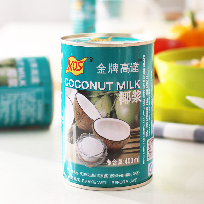 金牌高达椰浆400ml的原料是什么?它与椰奶有什么区别?-椰浆-淘宝好物网