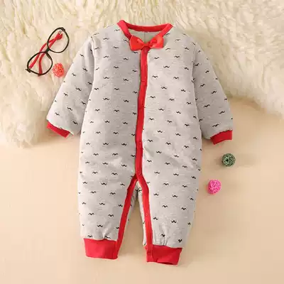 0 male baby 2 baby 3 clothes 4 Children 5 winter 7 cotton coat 8 jumpsuit 6 Months 1 year old winter 9 thickened