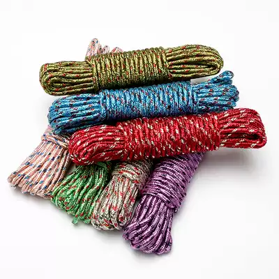 T thick multifunctional nylon non-slip windproof clothesline 10 meters outdoor clothesline
