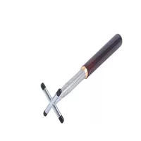 Серебряный крест с деревянной ручкой-U67