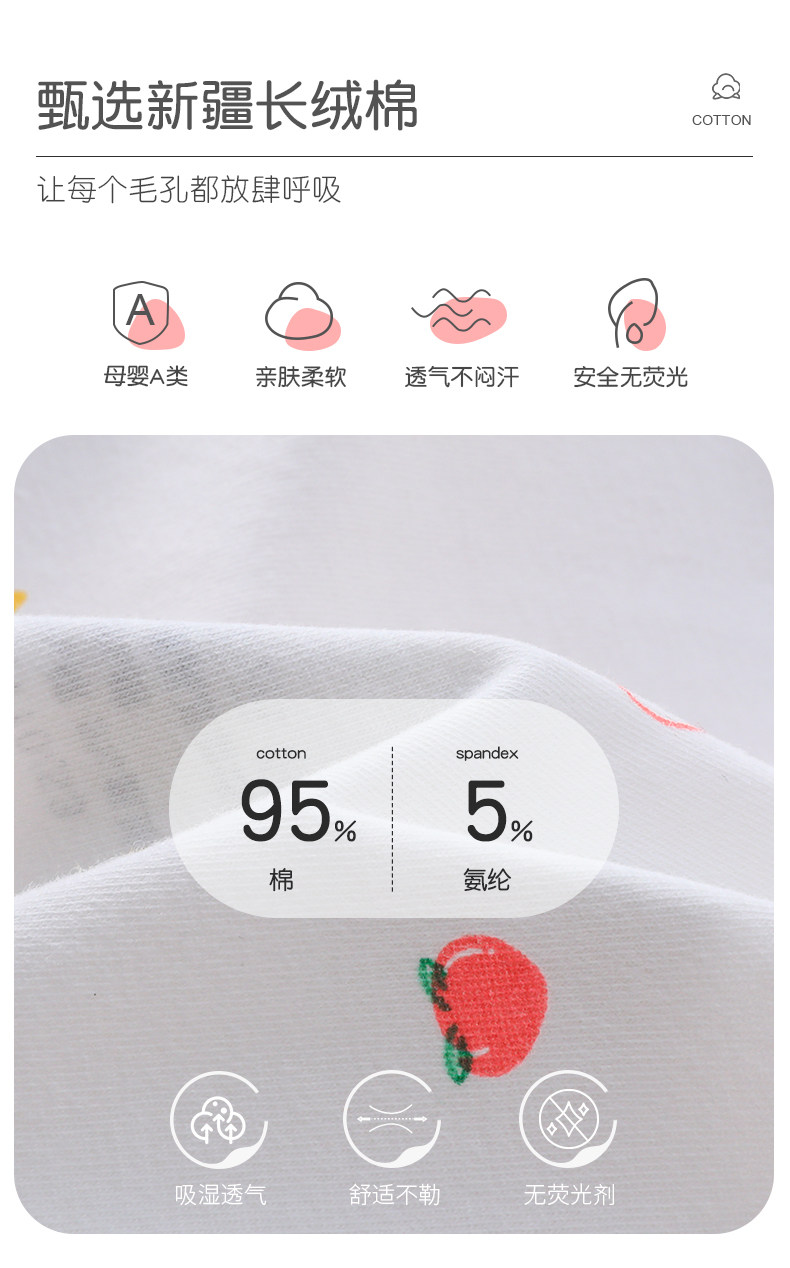 女童内裤儿童a类棉夏季薄款三角裤小女孩宝宝透气抗菌底裤不夹PP — 2