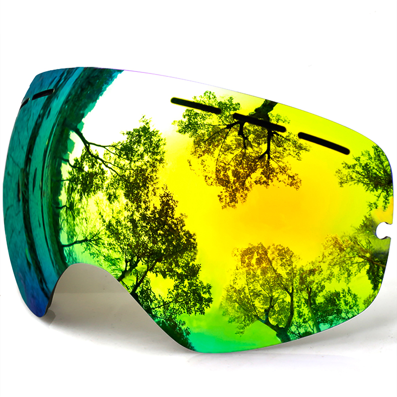MAXJULI ski mirror BNC replaceable with separate spare lens anti-fog outdoor equipped mountaineering goggles