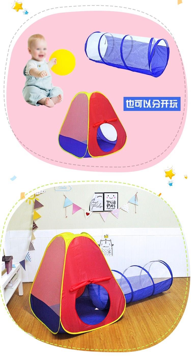Lều trẻ em được trang bị ống hầm cho bé bò kênh đồ chơi trong nhà và ngoài trời hoạt động cung cấp lỗ khoan leo ống môi trường - Thể thao ngoài trời / Casual / Triditional Đồ chơi thế giới đồ chơi trẻ em