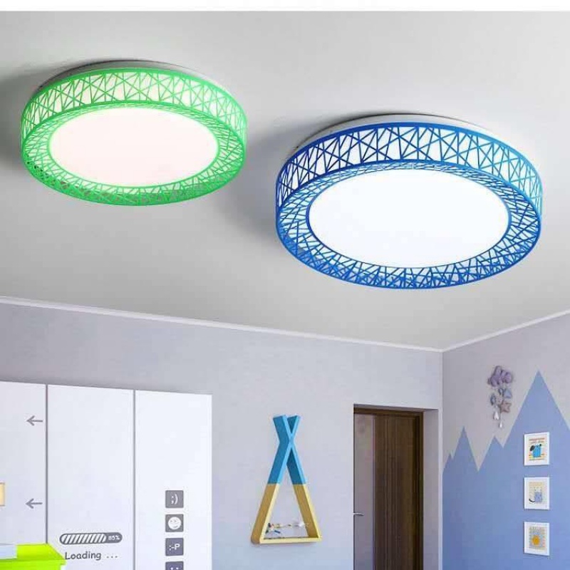 LED ceiling lamp round lamp warm living room lamp creative high-grade crystal lamp dining room lamp bedroom lamp lamp