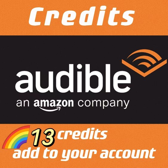 Us Audible Credit 13 Points, Add to Any Audible.Com Account