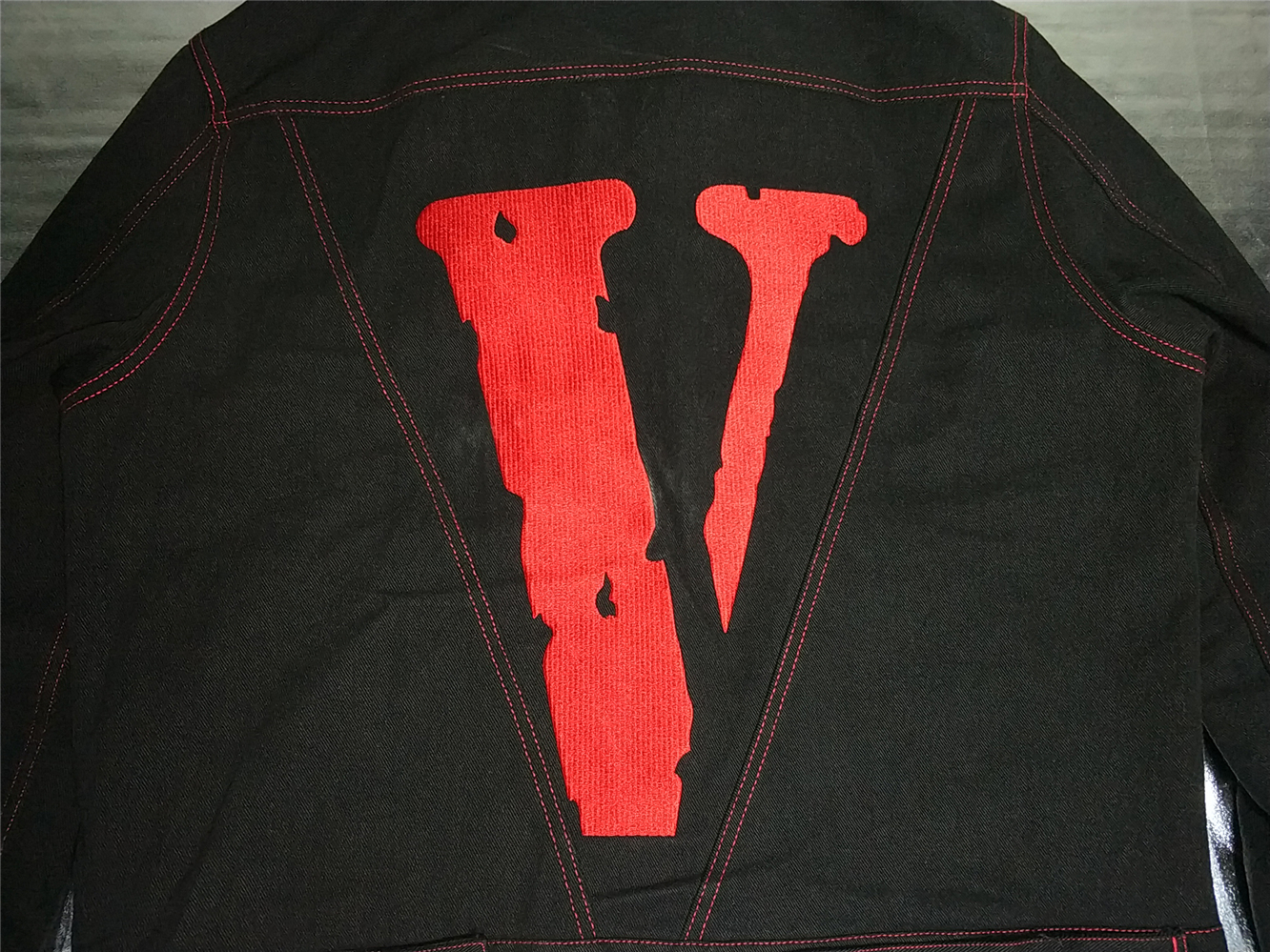 vlone jean jacket replica
