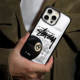 Stussy Trendy Fashionable 8-Ball Vintage Collage Anti-fall Phone Case for iPhone 17, 16, 15, 14 and 13
