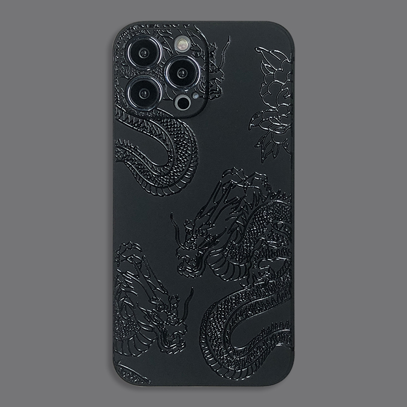 National Trend Dragon iPhone 18 Pro Max Phone Case Suitable for Personalized Matte Black Apple 17 Pro Full-Cover Silicone 16 Pro Max Protective Case XS Max Soft 14 13 Female 12 Straight Edge Anti-Drop 15 Pro National Trend Dragon iPhone 18 Pro Max Phone Case Suitable for Personalized Matte Black Apple 17 Pro Full-Cover Silicone 16 Pro Max Protective Case XS Max Soft 14 13 Female 12 Straight Edge Anti-Drop 15 Pro